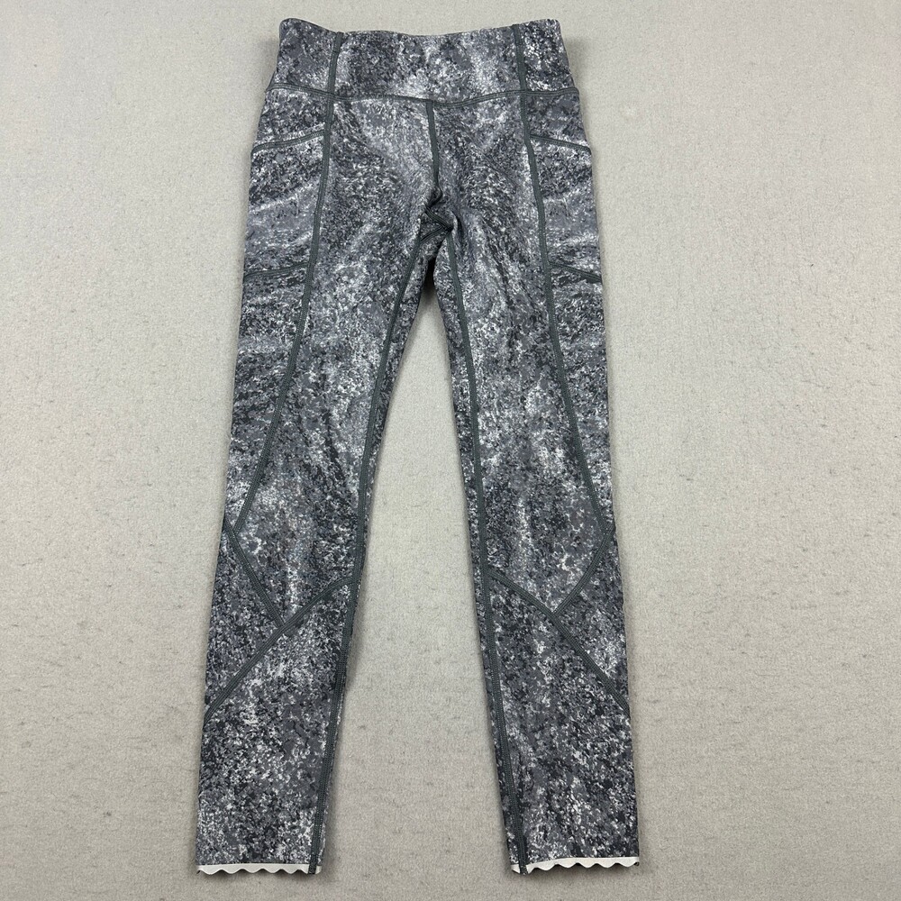 Lululemon Pants Women 4 Area Ice Gray Tight Stuff High-Rise Tight II Running